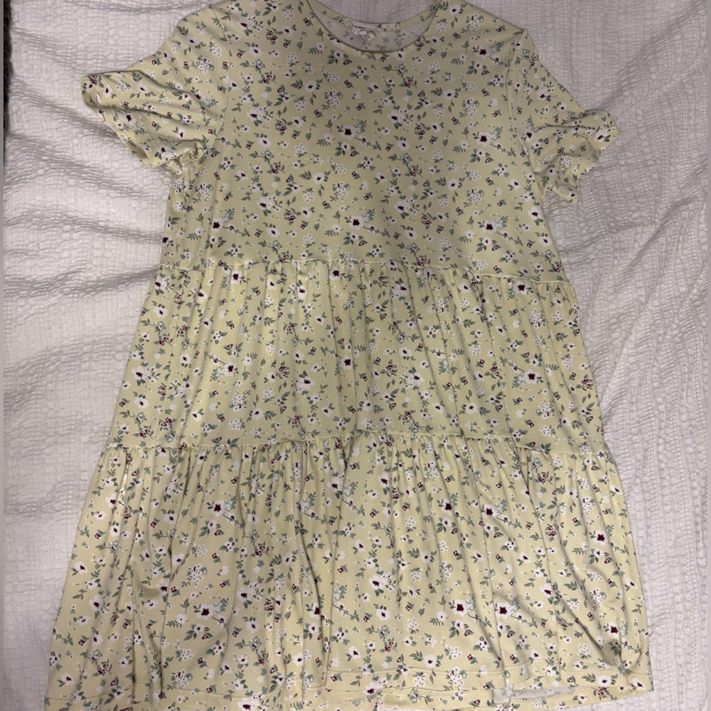 Floral babydoll dress
